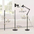 LAMPARA DE PIE METALICA CON BRAZO FLEXIBLE MT-331 en internet