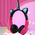 AURICULAR BLUETOOTH NOGA UNICORNIO ARIS NG-C474BT ROSA/NEGRO BT5.0/4HORAS/10MTS