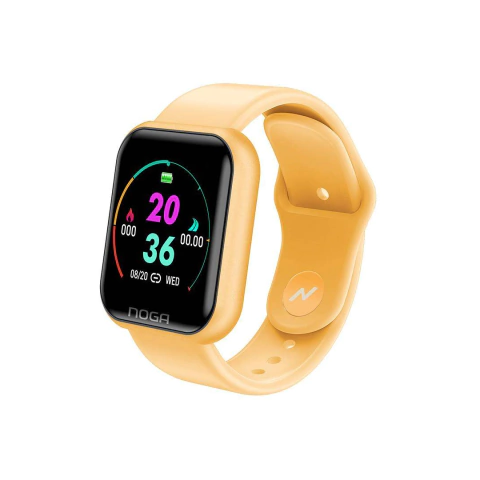 SMARTWATCH NOGA NG-SW04 AMARILLO BT 4.0
