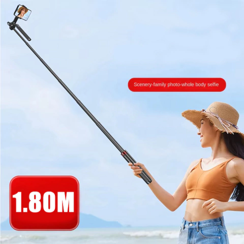 SELFIE STICK Q185 CON SEGUIMIENTO Y ESTABILIZADOR 1.80MTS EXTENSION ALTURA