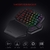 TECLADO USB GAMER MECANICO GAMER REDRAGON DITI RGB K585RGB en internet