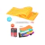 TECLADO USB/PS2 KOLKE FLEXIBLE AMARILLO - comprar online