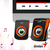 PARLANTE 2,0 GENIUS SP-Q180 NARANJA 6W