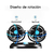 VENTILADOR DOBLE MINI PARA AUTO SQ-X312 4" 24V 3 VELOCIDADES/360° - tienda online