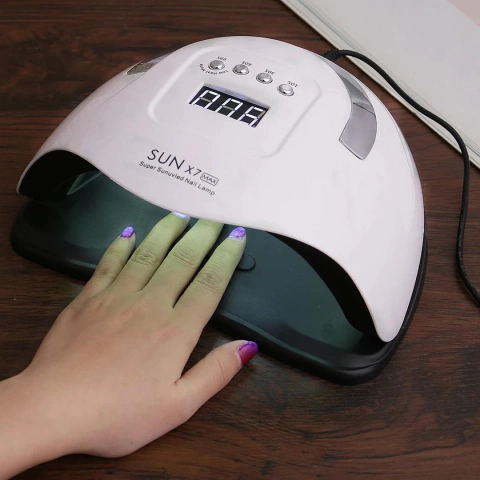 CABINA UV PARA UÑAS SEMIPERMANENTE SEISA SUNX7 MAX 180W 220V