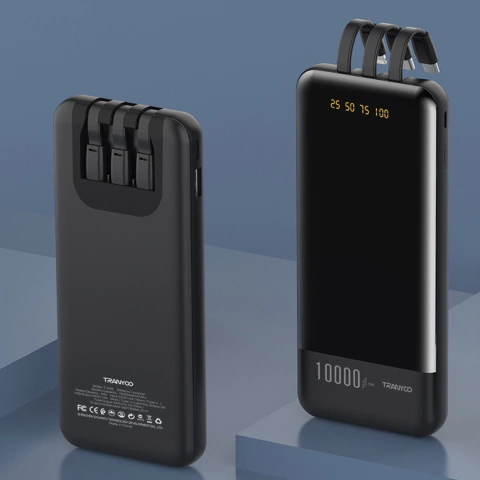 POWER BANK TRANYOO 20000MAH T-D07 CELU/IPOD/IPHONE/TABLET