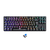 TECLADO USB GAMER T-DAGGER BORA BLACK T-TGK315-BL MECHANICAL BLUE SWITCH