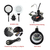 Imagen de SOPORTE CON LUPA Y LUZ LED TE-802 APOYA SOLDADOR 16LED/9CM/2.5X
