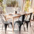 SILLA TOLIX COLOR NEGRO EM5-01 SOPORTA 200KG/APILABLES/TAMAÑO 45X46X85CM