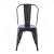 SILLA TOLIX COLOR NEGRO EM5-01 SOPORTA 200KG/APILABLES/TAMAÑO 45X46X85CM - SEEL COMPUTACIÓN
