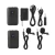 KIT 2 MICROFONO INALAMBRICO DE CINTURA XY-E8 - comprar online