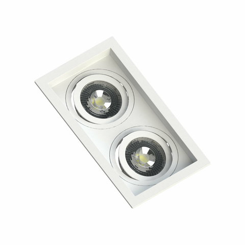 DUPLO PAR20 EMBUTIDO RECUADO 130X235X35MM - SAVE ENERGY - comprar online