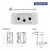 TOMADA 2P+T 20A/250V BRANCO - Forlar
