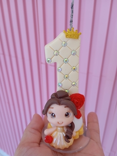 Vela Decorada Bela na internet