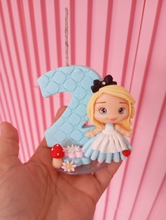 Vela Decorada Alice - comprar online
