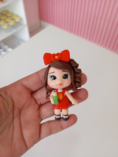 Aplique Boneca Escolar - comprar online