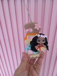Vela Decorada Moana - comprar online