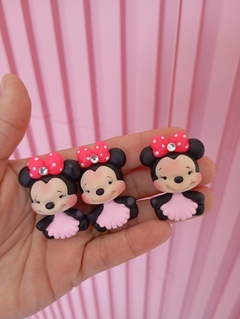 Aplique Minnie Baby Rosa