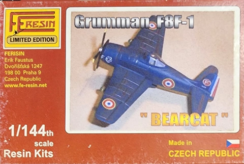 FE Resin Models 1/144 144045 Grumman F8F-1 Bearcat CN