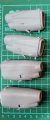 Hangar 56 1/48 48790 C-130 Hercules Fuerza Aerea Argentina Capot Largo motores - comprar online