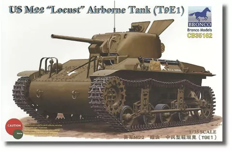Bronco 1/35 Cb35162 M22 Locust (t9e1) Airborne Tank British CN