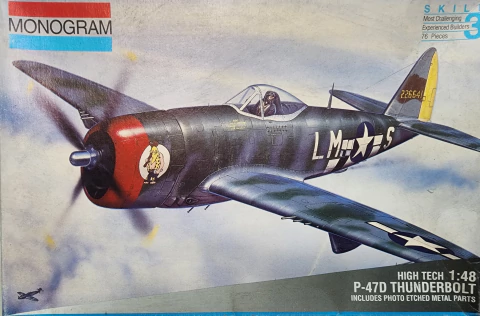 Monogram 1/48 5487 Republic P-47D Thunderbolt High Tech CN - comprar online