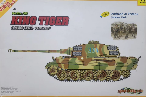 Cyber-Hobby 1/35 9144 Sd.Kfz.182 King Tiger Henschel Turret CN - comprar online