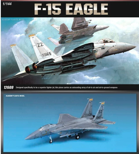 ACADEMY 1/144 12609 F-15C