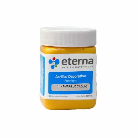Eterna 054213 Acrilico Decorativo Amarillo Cadmio 250ml