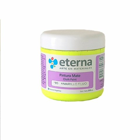 Eterna 051380 Chalk Paint Tiza amarillo fluo 200ml