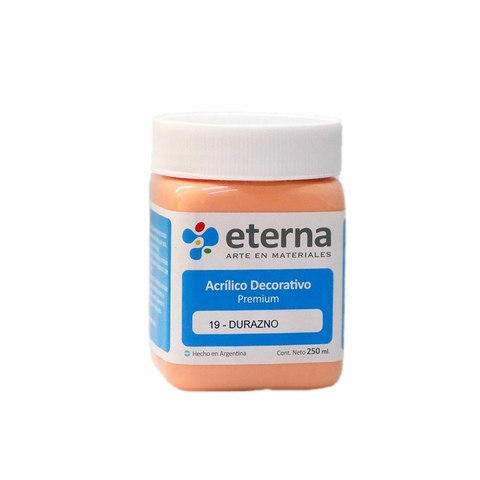 Eterna 054219 Acrilico Decorativo Durazno 250ml