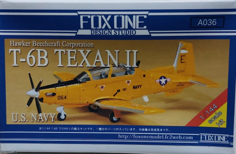 Fox One 1/144 A036 Hawker Beechraft Corporation T-6B Texan II CN