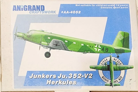 Anigrand Craftswork 1/144 AA-4052 Junkers Ju.352-V2 Herkules CN