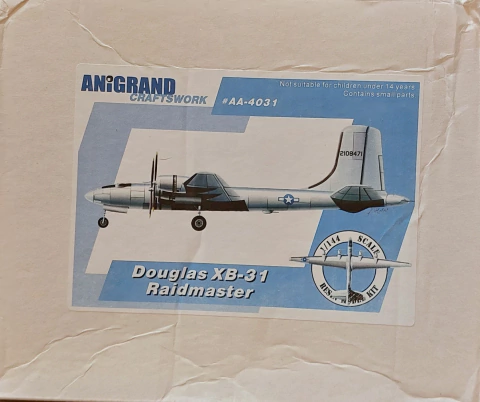 Anigrand Craftswork 1/144 AA-4031 Douglas XB-31 Raidmaster Super-bomber, to compete against B-29 CN