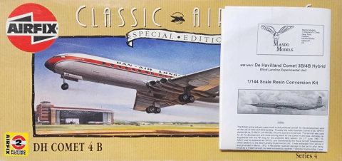 Airfix 1/144 04176 DH Comet 4B con conversión a Hybrid
