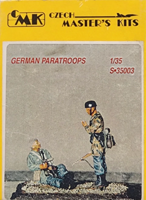 CMk 1/35 S.35003 WWII German Paratroops 2 figures CN