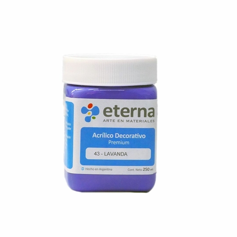 Eterna 054243 Acrilico Decorativo Lavanda 250ml