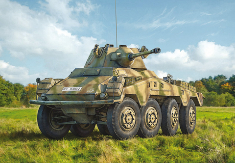 Italeri 1/35 6572 Sd.Kfz. 234/2 Puma Armoured car