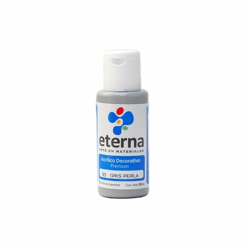 Eterna 054093 Acrilico Decorativo Gris Perla 50ml