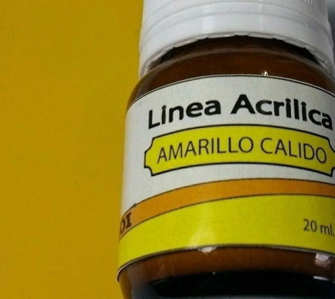 Komboloi Linea Acrilica Amarillo Calido 20grs