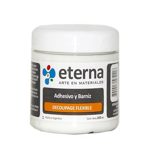 Eterna Auxiliares 056411 Adhesivo Decoupage flexible 200ml.