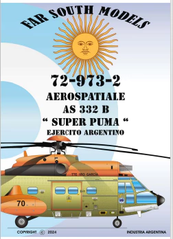 Far South Models 1/72 72-973-2 EA-AEROSPATIALE SA332B SUPER PUMA