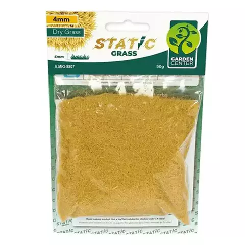 GARDEN CENTER AMIG8807 DRY GRASS 4MM 50 GRAMOS