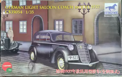 Bronco 1/35 Cb35054 German Light Salomón Coach Model 1937 CN