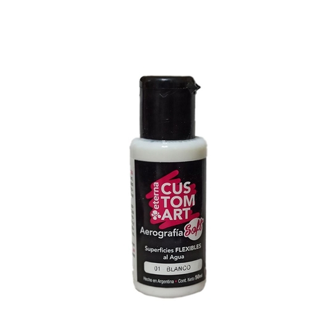 Eterna Aerografia superficies flexibles 062001 Aerografia Soft Blanco 50ml