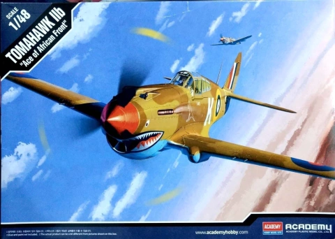 Academy 1/48 12235 Tomahawk Iib (p-40) Ace Of African Front