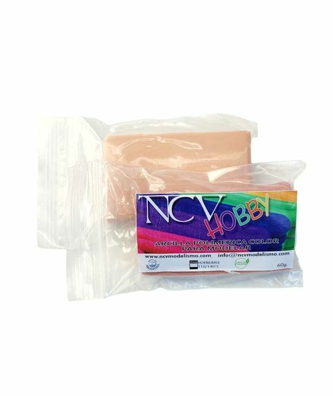 NCV Arcilla Polimérica Hobby Color 60gr Horneable tierra claro