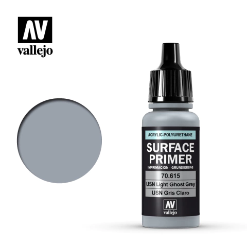 Vallejo 70615 Surface Primer Gris Claro USN FS36375 17 ml.