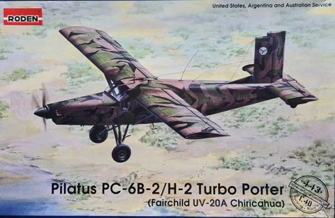 Roden 1/48 443 Pilatus PC-6B-2 / H-2 Turbo Porter Armada argentina CN