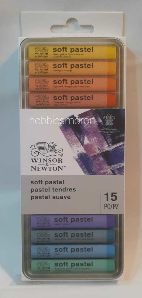 Winsor & Newton W1790001 Set barras pastel de colores x 15 piezas